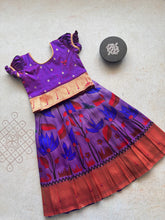Skirt with bodice and peplum top - RedViolet