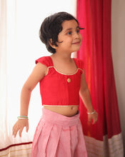 Aakriti - Crop top and skirt