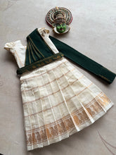 Veldhari Kids Halfsaree - Onam Edit