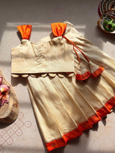 Naya Crop Top and Skirt - Onam Edit