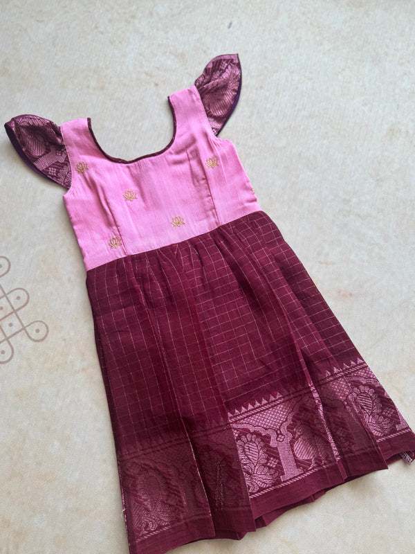 Sungudi Kids Frock