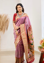 Paithani with Pichwai pallu