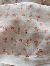 Floral Linen Silk Saree