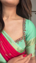 Semi Kanchi Silk Saree