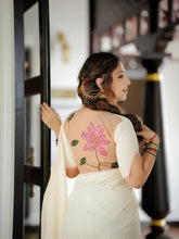 Padmam Saree with Sequin’s - Onam Edit