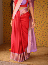 Semi Kanchi Silk Saree - Lakshadeepam