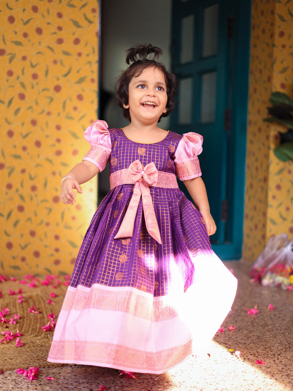 Mini Pattu Kids Frock