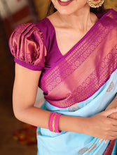 Semi Kanchi Silk Saree