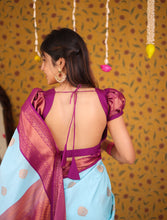 Semi Kanchi Silk Saree