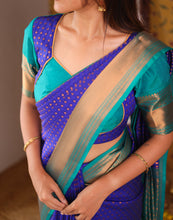 Semi Kanchi Silk Saree - Lakshadeepam