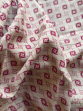 Kota Cotton Kalamkari Saree with Green Base & Contrast Pink Pallu