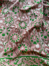 Kota Cotton Kalamkari Saree with Peacock Pallu