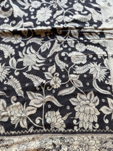 Kota Cotton Kalamkari Saree with Artistic Peacock Pallu