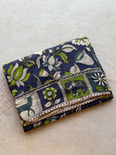Kota Cotton Kalamkari Saree with Mythical & Floral Narrative Pallu