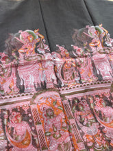 Kalahasti Pen Kalamkari Kota Saree
