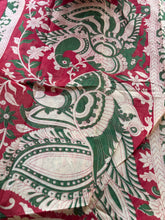 Kalahasti Pen Kalamkari Kota Saree – Red Edition
