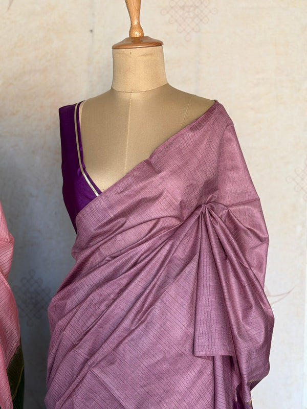 Hridya - Tussar Saree Vishu Edit
