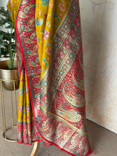 Antique Banarasi Pashmina with Grand Pallu