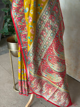 Antique Banarasi Pashmina with Grand Pallu