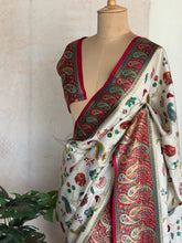 Antique Banarasi Pashmina with Grand Pallu