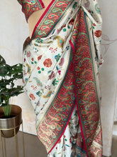 Antique Banarasi Pashmina with Grand Pallu