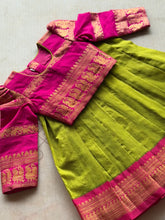 Aakriti Semi Silk Crop Top with Skirt Set - Festive Wear