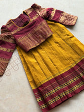 Aakriti Semi Silk Crop Top with Skirt Set - Festive Wear