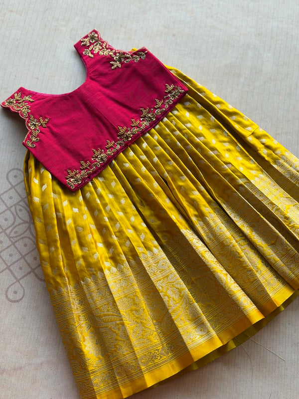 Esha - Crop Top and Skirt Festive Edit