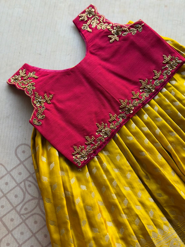 Esha - Crop Top and Skirt Festive Edit