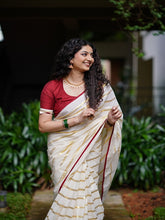 Taasha Onam Festive Collection - Maroon