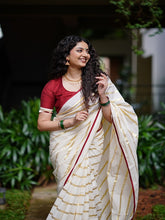 Taasha Onam Festive Collection - Maroon