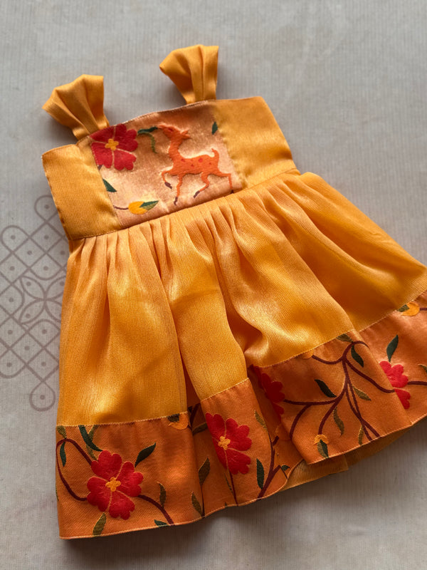 Kids Paithani Dress