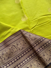 Semi Kanchi Silk Vairaoosi Saree with Double Border