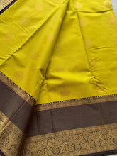 Semi Kanchi Silk Vairaoosi Saree with Double Border