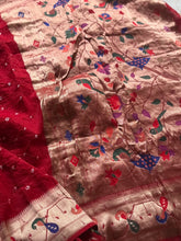 Krishvi - Pure Viscose Bandhini Saree With Paithani Border & Pallu