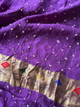 Krishvi - Pure Viscose Bandhini Saree With Paithani Border & Pallu