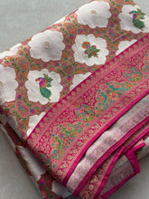 Pure Pashmina Banarasi Silk Saree