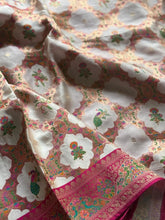 Pure Pashmina Banarasi Silk Saree