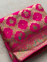 Pure Pashmina Banarasi Silk Saree