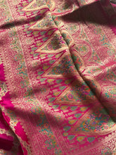 Pure Pashmina Banarasi Silk Saree