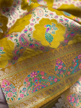 Pure Pashmina Banarasi Silk Saree