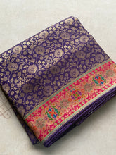 Pure Pashmina Banarasi Silk Saree