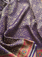 Pure Pashmina Banarasi Silk Saree