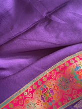 Pure Pashmina Banarasi Silk Saree
