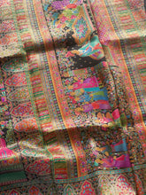 Pure Pashmina Banarasi Silk Saree – Heritage Weave