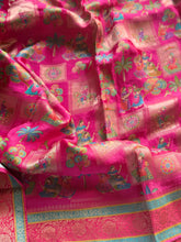 Pure Pashmina Banarasi Silk Saree – Heritage Weave