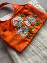 Chembaruthi Crop Top & Pure Cotton Pleated Skirt Set - Onam Edit