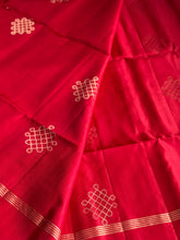 Pure Kanjivaram Soft Silk Saree – Vintage Red with Gold Zari