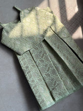 Shivanya - Brocade Banarasi Crop Top and Skirt