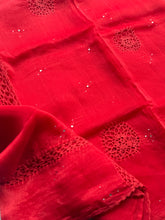 Kota Cotton Crochet Saree